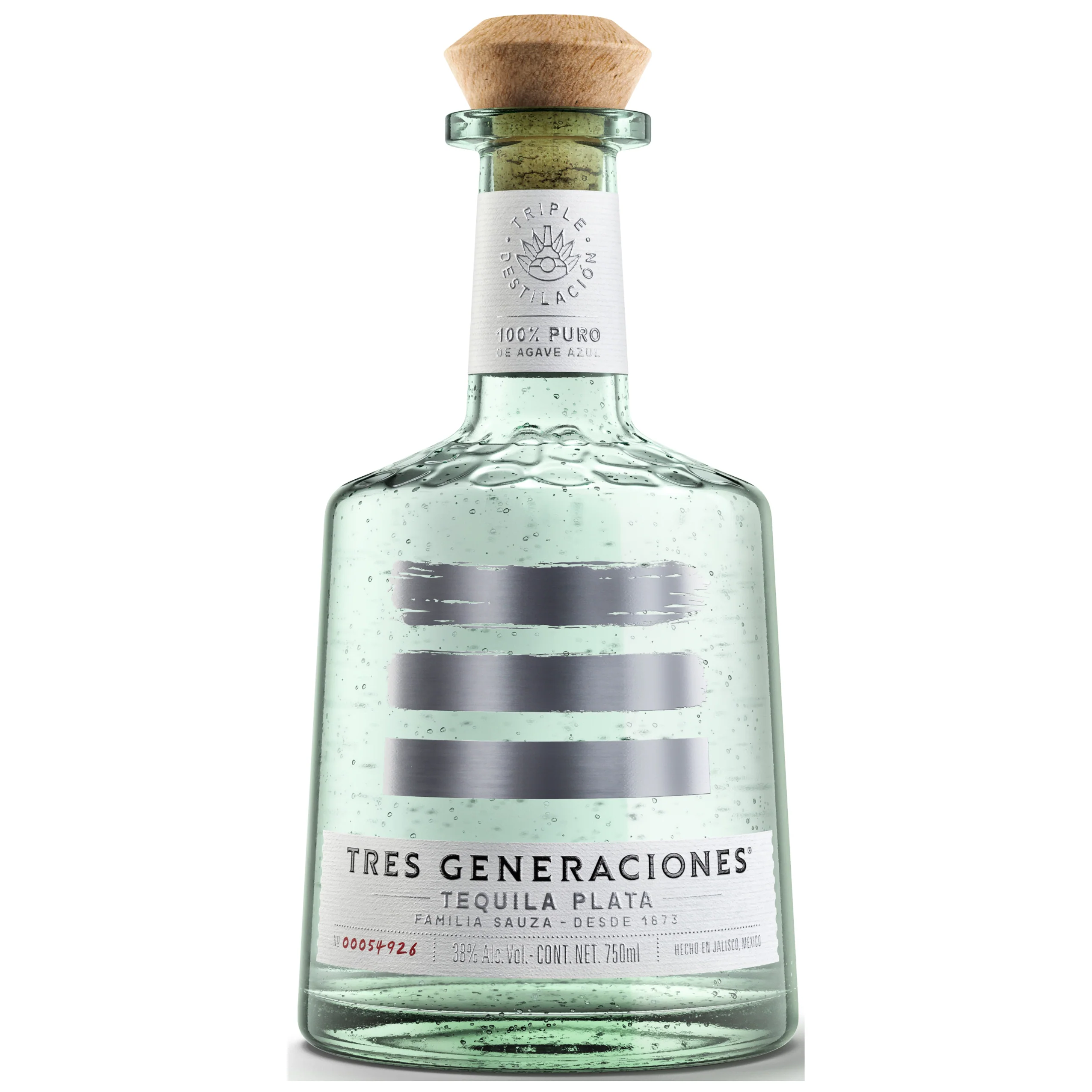 TEQUILA TRES GENERACIONES PLATA 750/700 ML