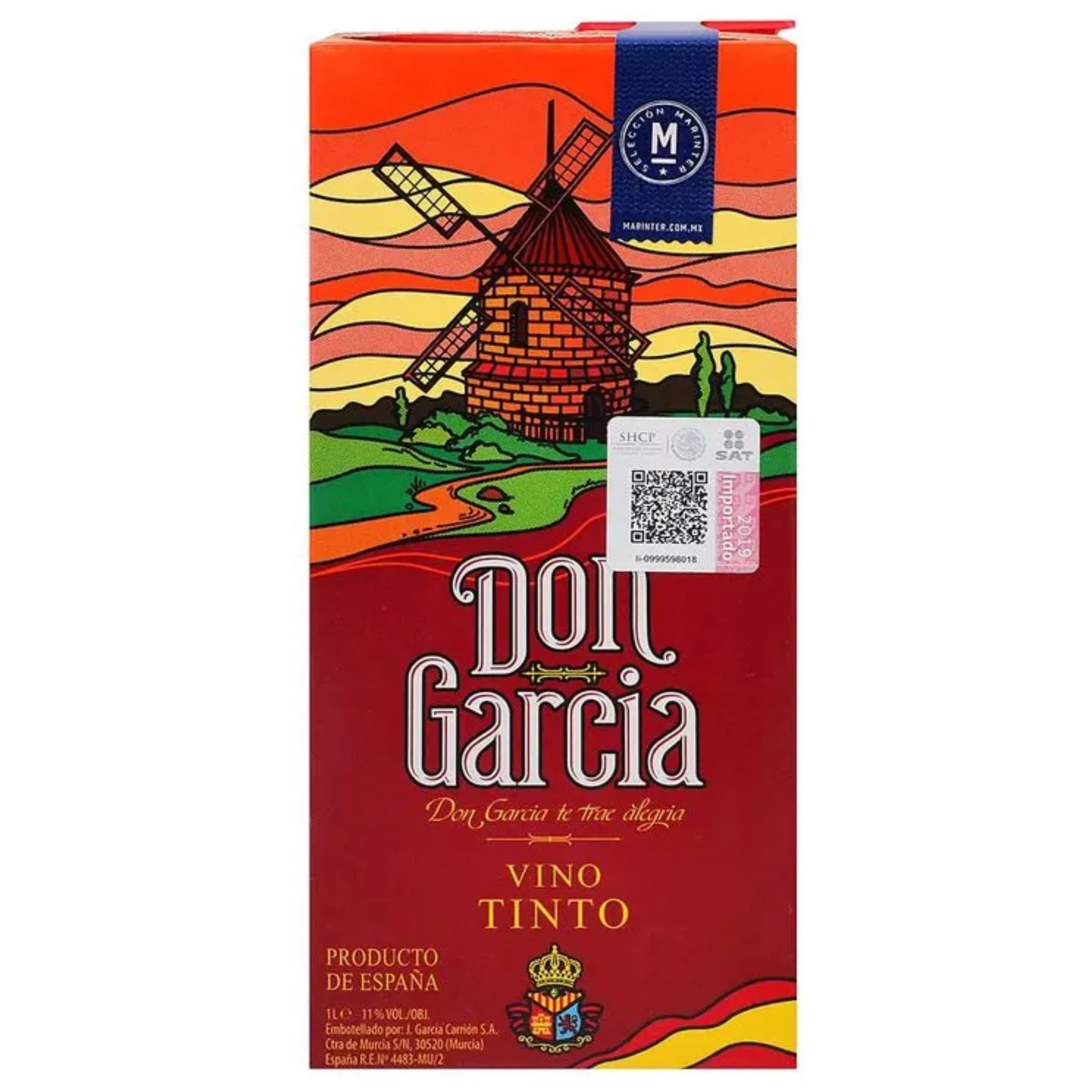 VINO TINTO DON GARCIA 1 L