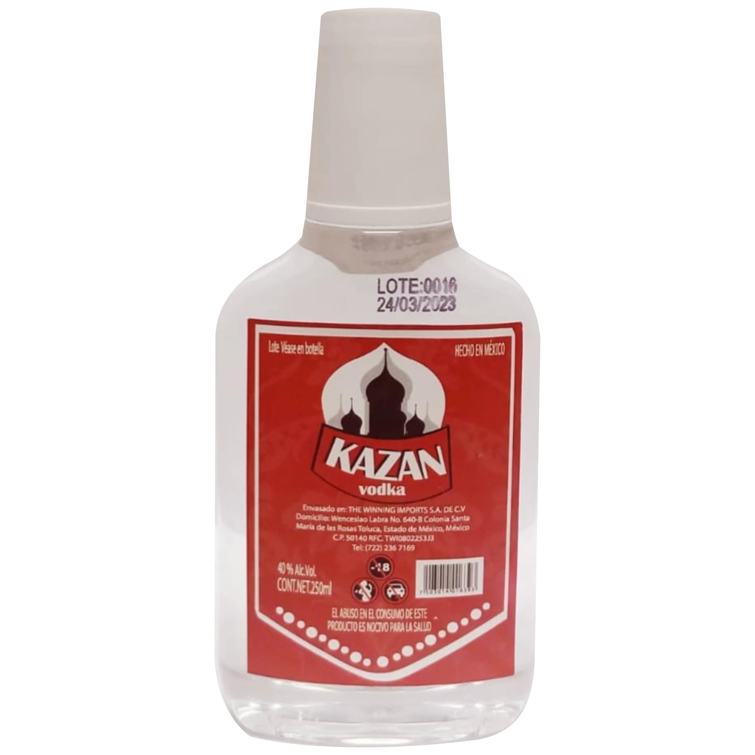 VODKA KAZAN 250 ML